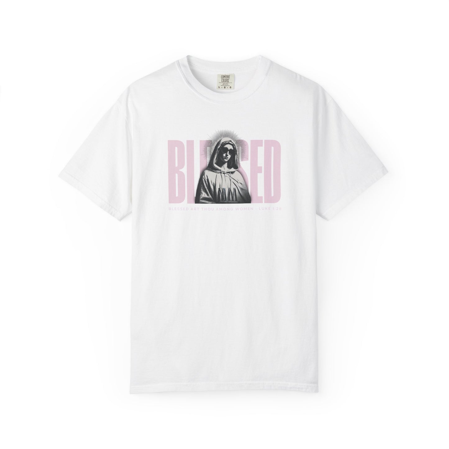 Blessed - Mother Mary T-Shirt For Woman