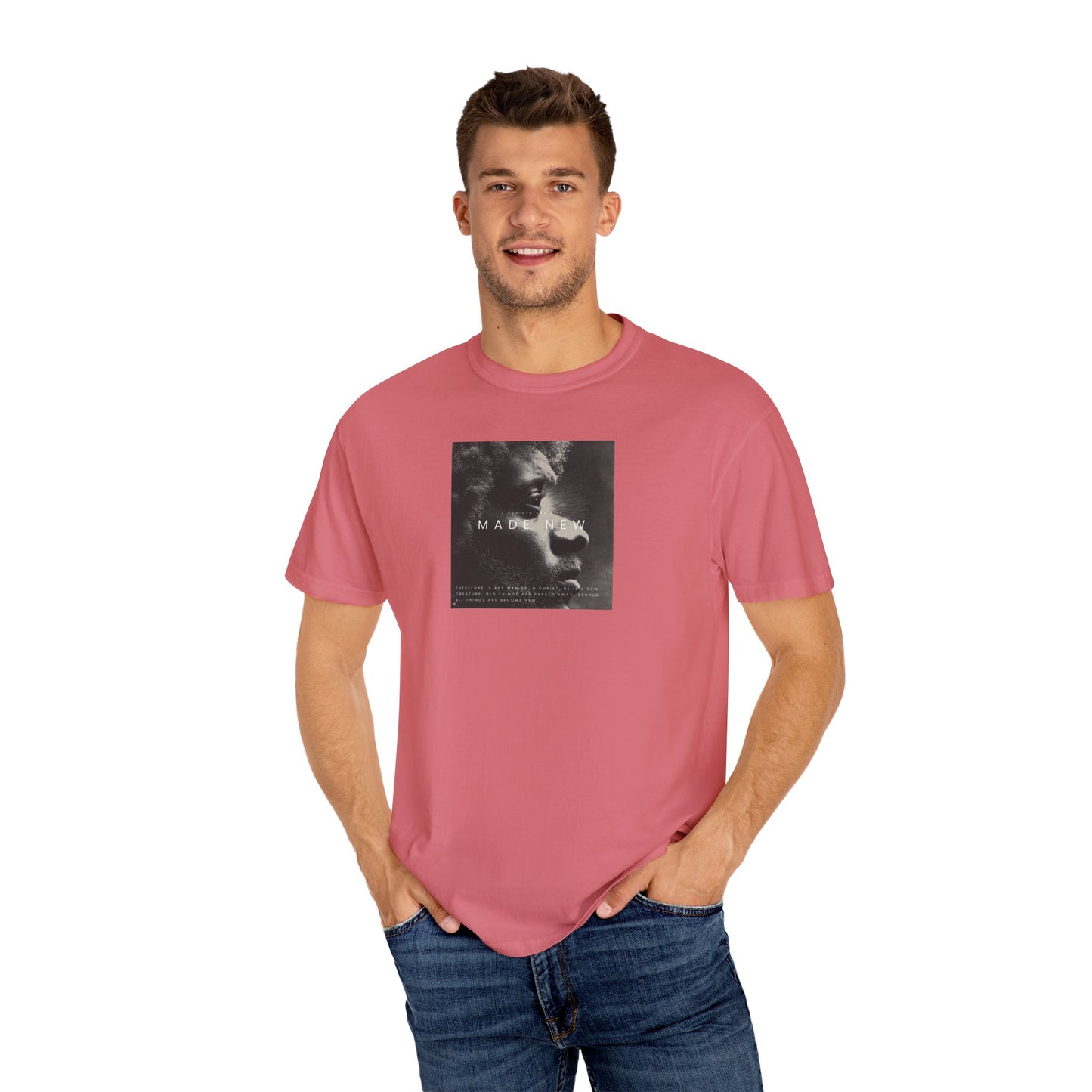 Made New Tee – 2 Corinthians 5:17 Christian Renewal T-Shirt