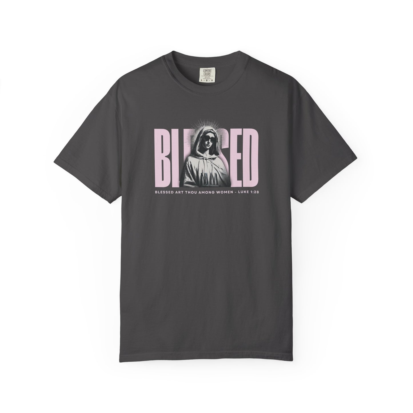 Blessed - Mother Mary T-Shirt For Woman
