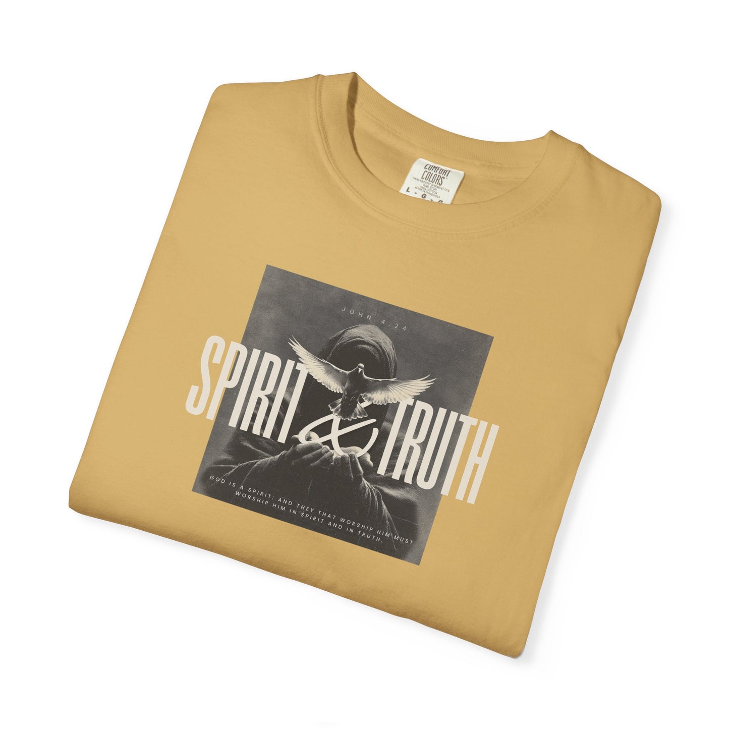 Spirit & Truth Tee – John 4:24 Christian Shirt