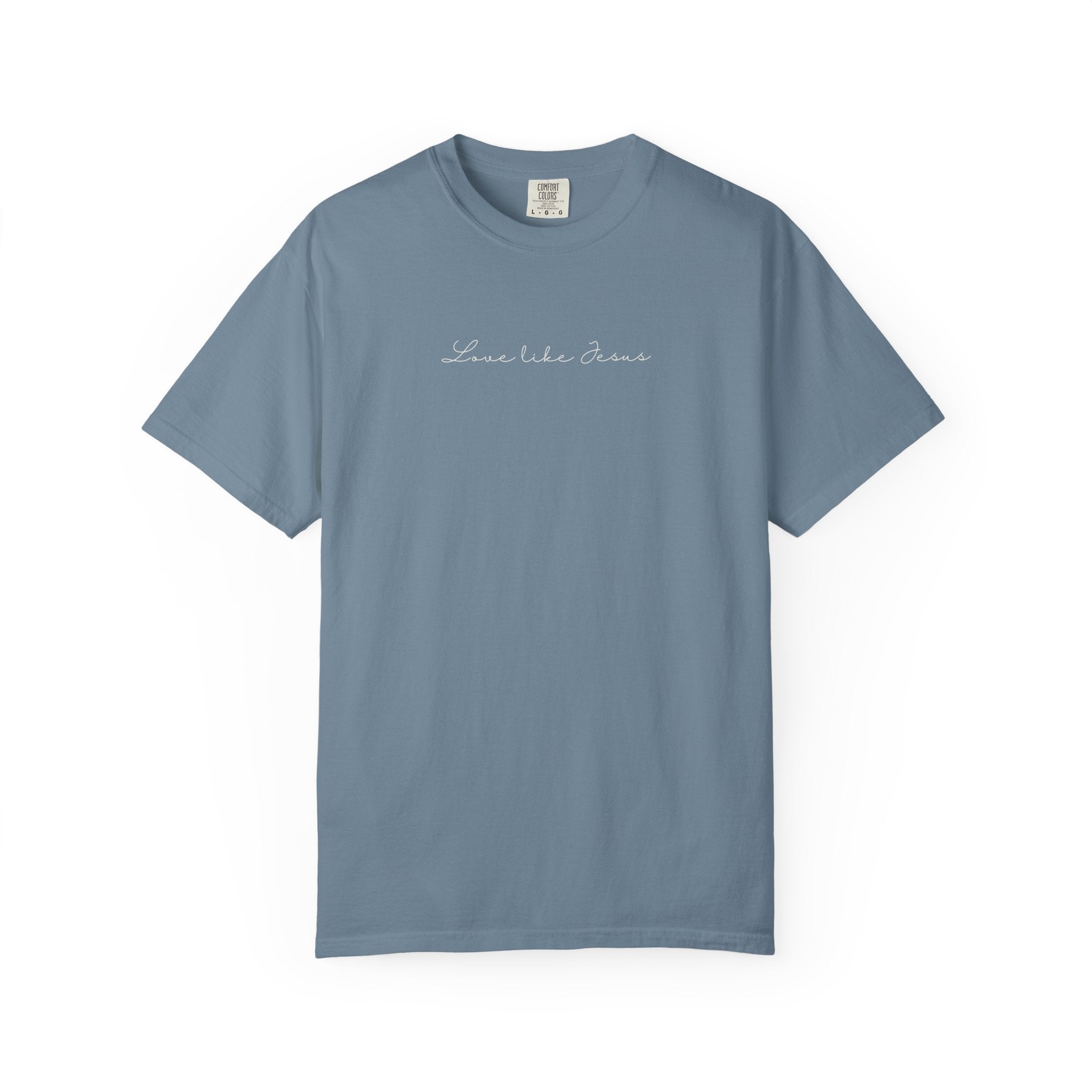 Love of Jesus | Comfort Colors® Protected Christian Streetwear T-Shirt | Faith Tee | Guardian Angels Christian Gift | Christian Apparel