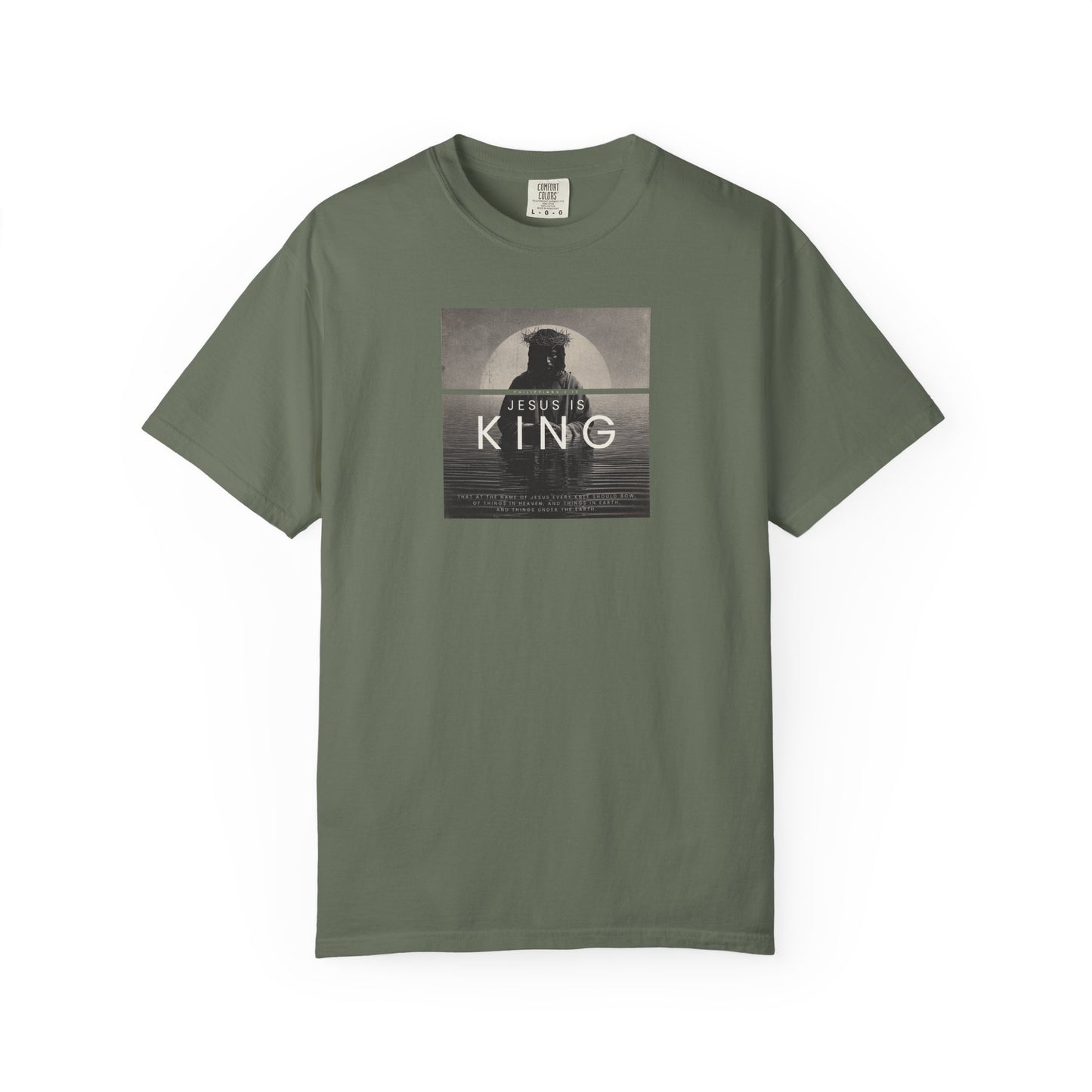 Jesus Is King Tee – Faith-Filled Design with Timeless Style