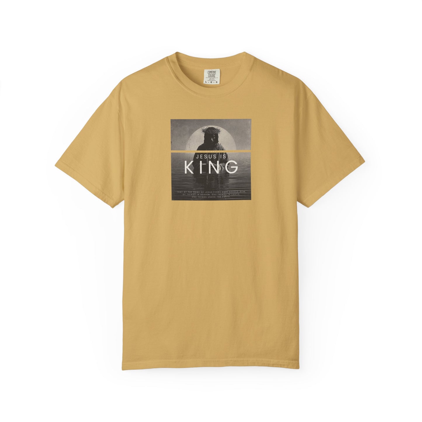 Jesus Is King Tee – Faith-Filled Design with Timeless Style