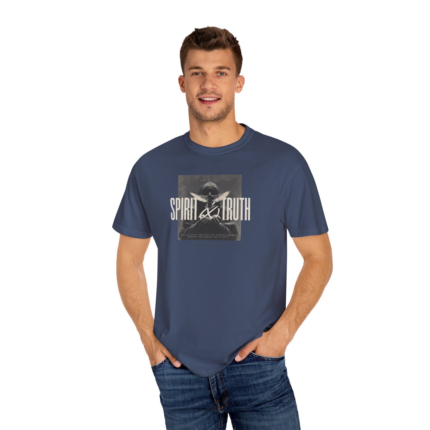 Spirit & Truth Tee – John 4:24 Christian Shirt