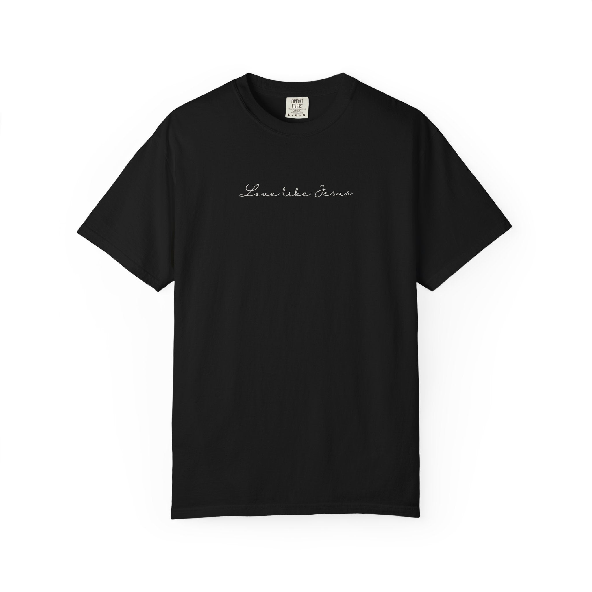 Love of Jesus | Comfort Colors® Protected Christian Streetwear T-Shirt | Faith Tee | Guardian Angels Christian Gift | Christian Apparel
