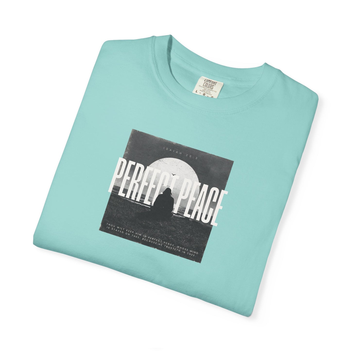 Perfect Peace Tee – Isaiah 26:3 Christian Shirt for Calm & Trust