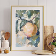 Galatians 5:22-23 Fruit of the Spirit Bible verse print with minimalist Christian wall art design