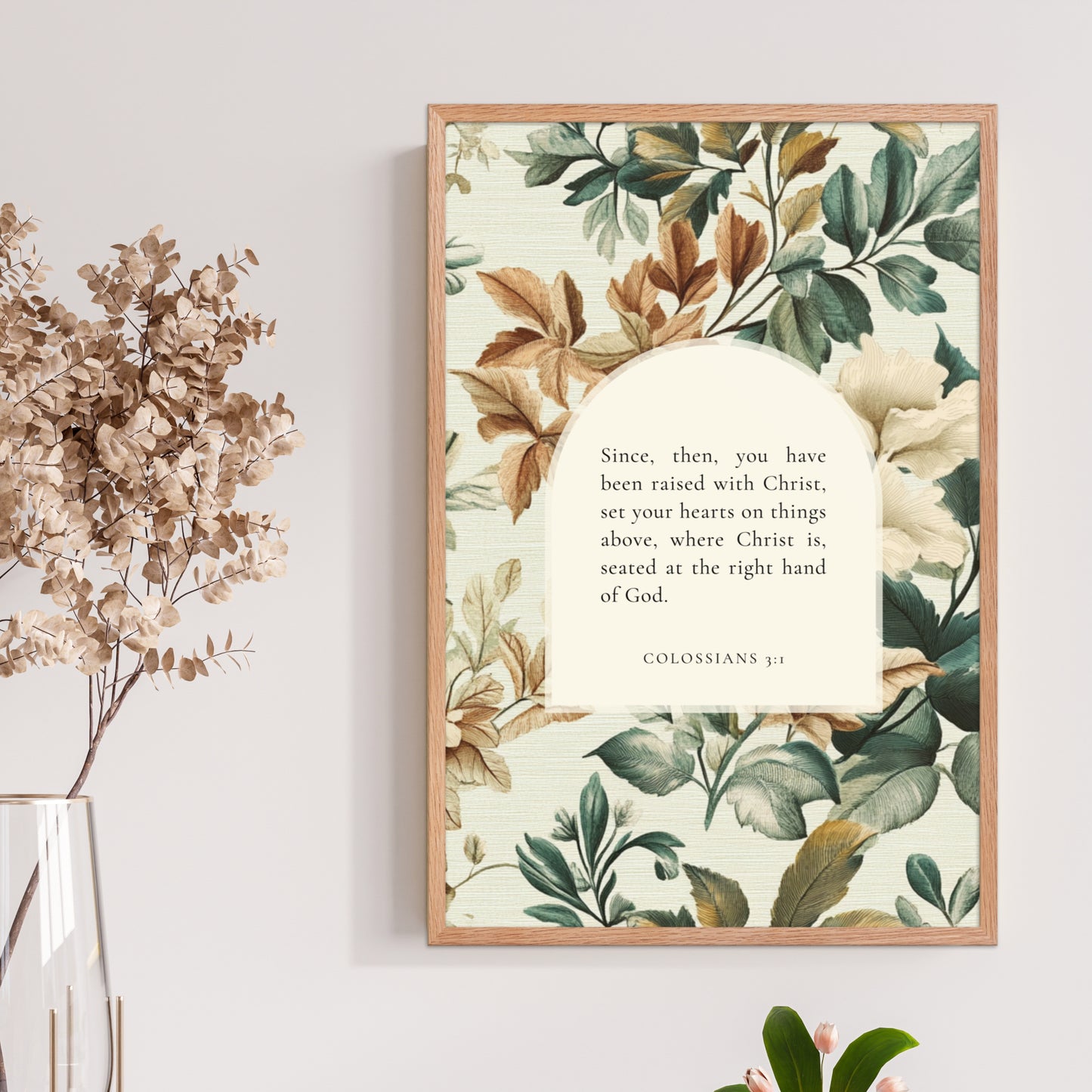 Colossians 3:1 Botanical Background
