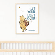 Matthew 5:16 – Pooh Bear Inspired Scripture Print
