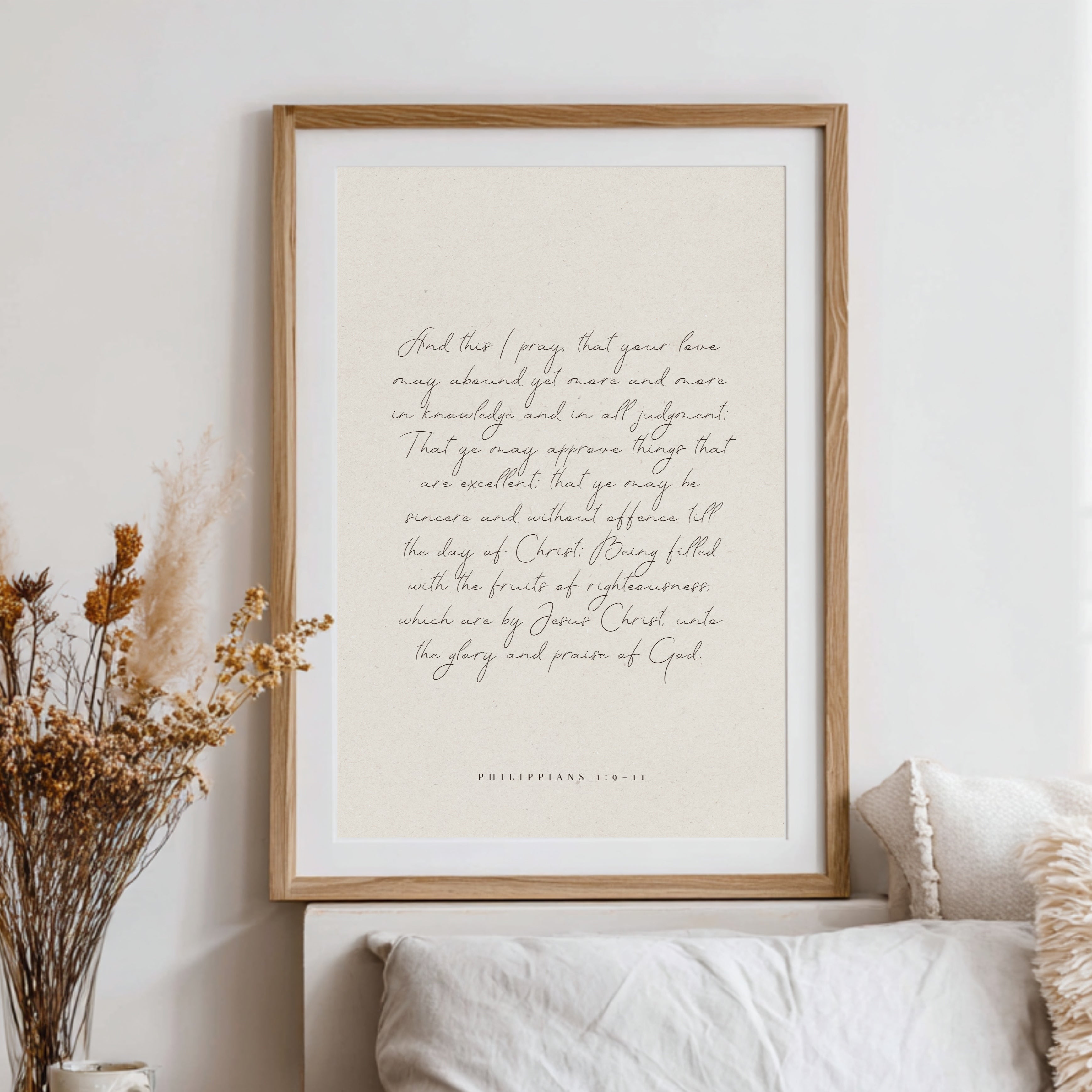 “Abound in Love” – Philippians 1:9–11 KJV Scripture Wall Art    Unframed Matte Paper / 8″×10″ / Eggshell-Unframed Matte Paper / 8″×10″ / Blue Green-Unframed Matte Paper / 8″×10″ / Red Clay-Unframed Matte Paper / 11″×14″ / Eggshell-Unframed Matte Paper / 11″×14″ / Blue Green-Unframed Matte Paper / 11″×14″ / Red Clay-Unframed Matte Paper / 12″×16″ / Eggshell-Unframed Matte Paper / 12″×16″ / Blue Green-Unframed Matte Paper / 12″×16″ / Red Clay-Unframed Matte Paper / 12″×18″ / Eggshell 