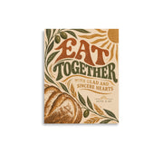Eat Together | Acts 2:46 Christian Wall Art