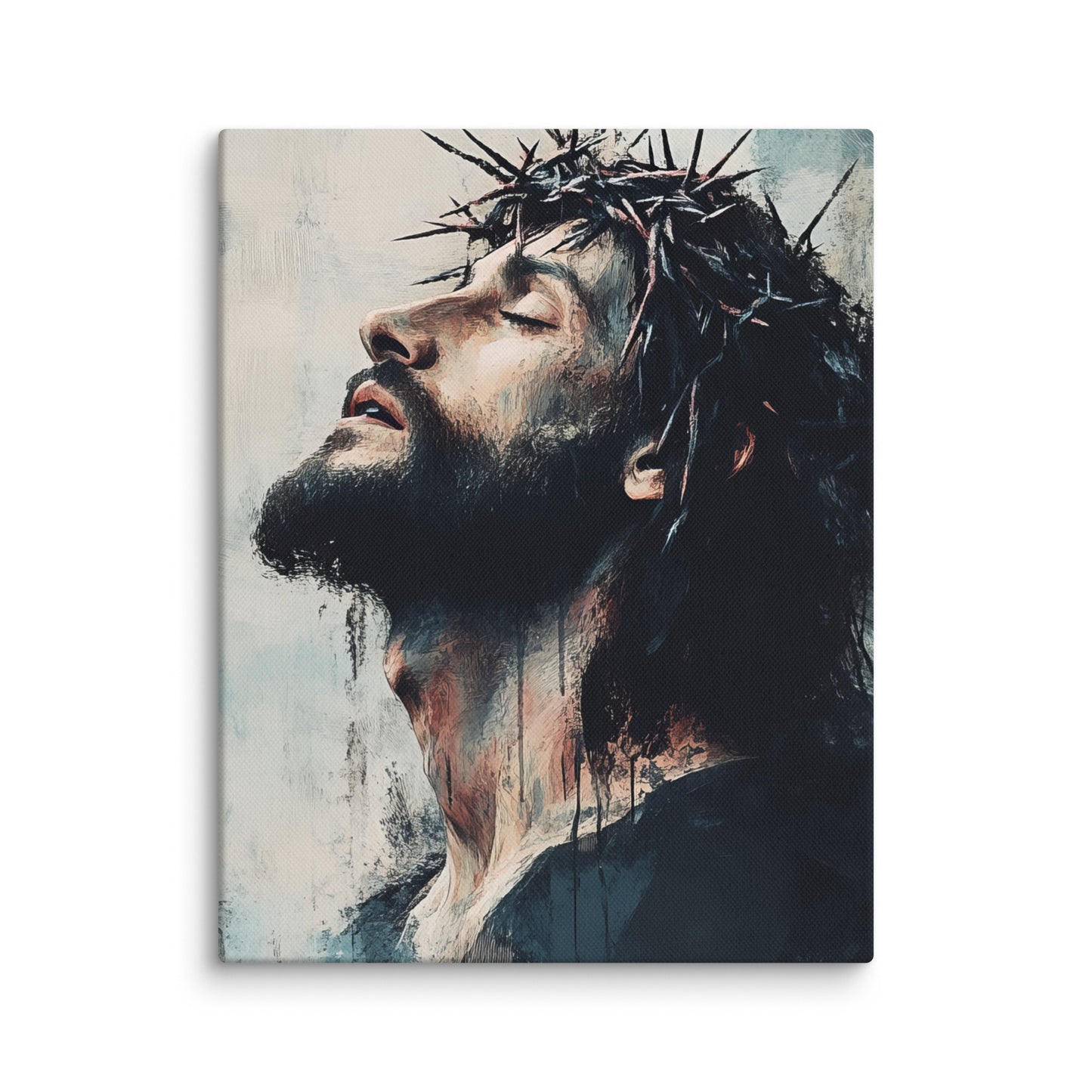 Crown of Thorns - Framed Canvas Print