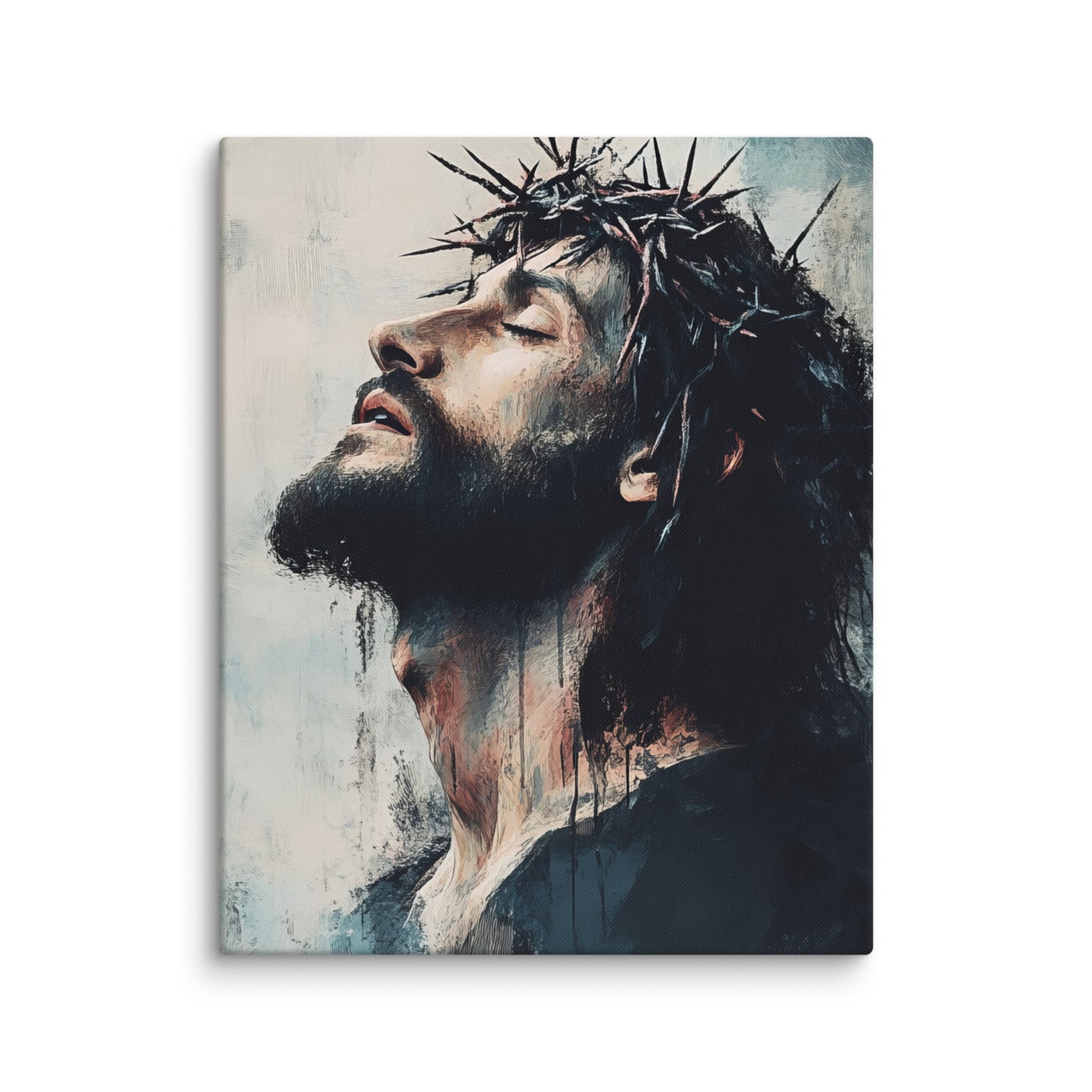Crown of Thorns - Framed Canvas Print