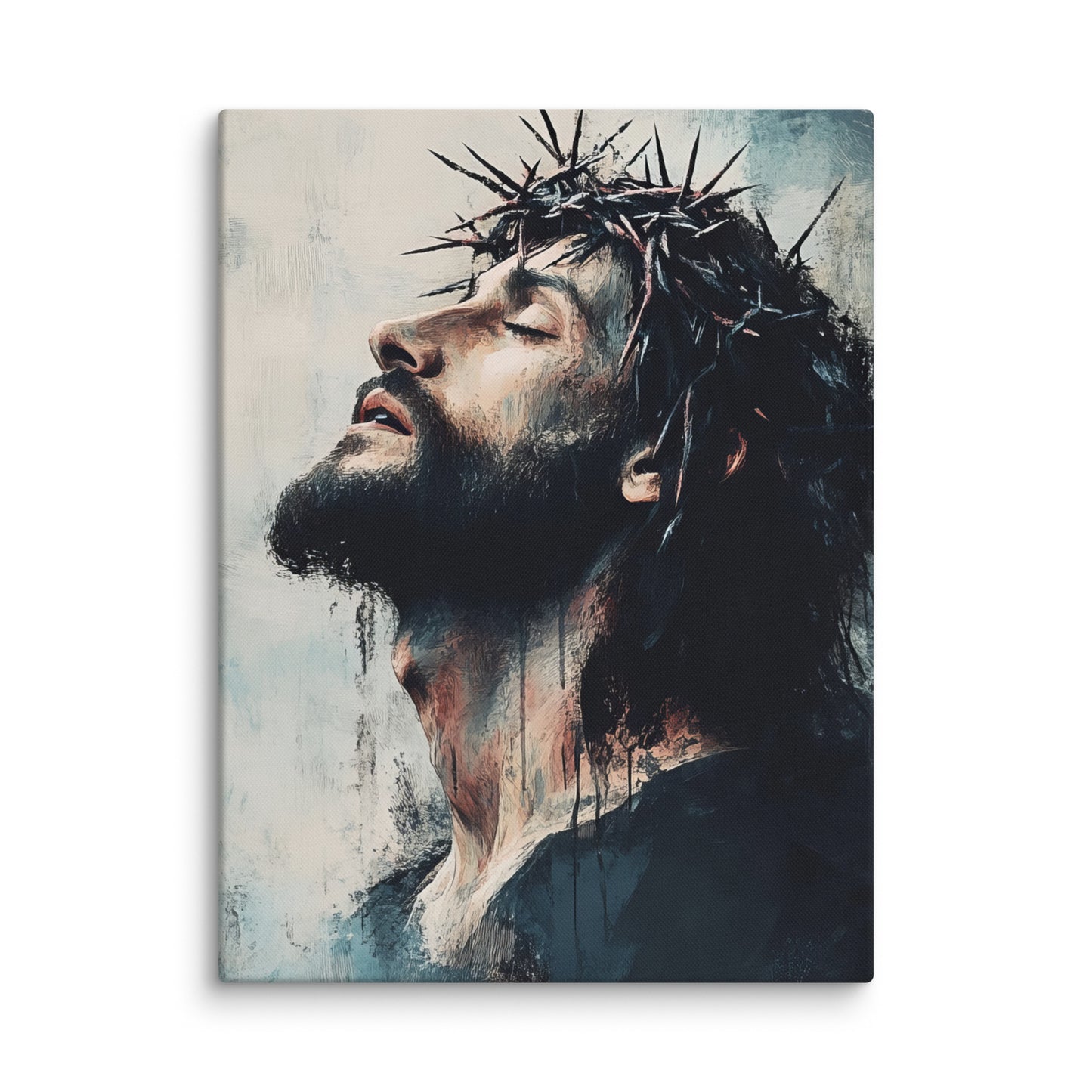 Crown of Thorns - Framed Canvas Print