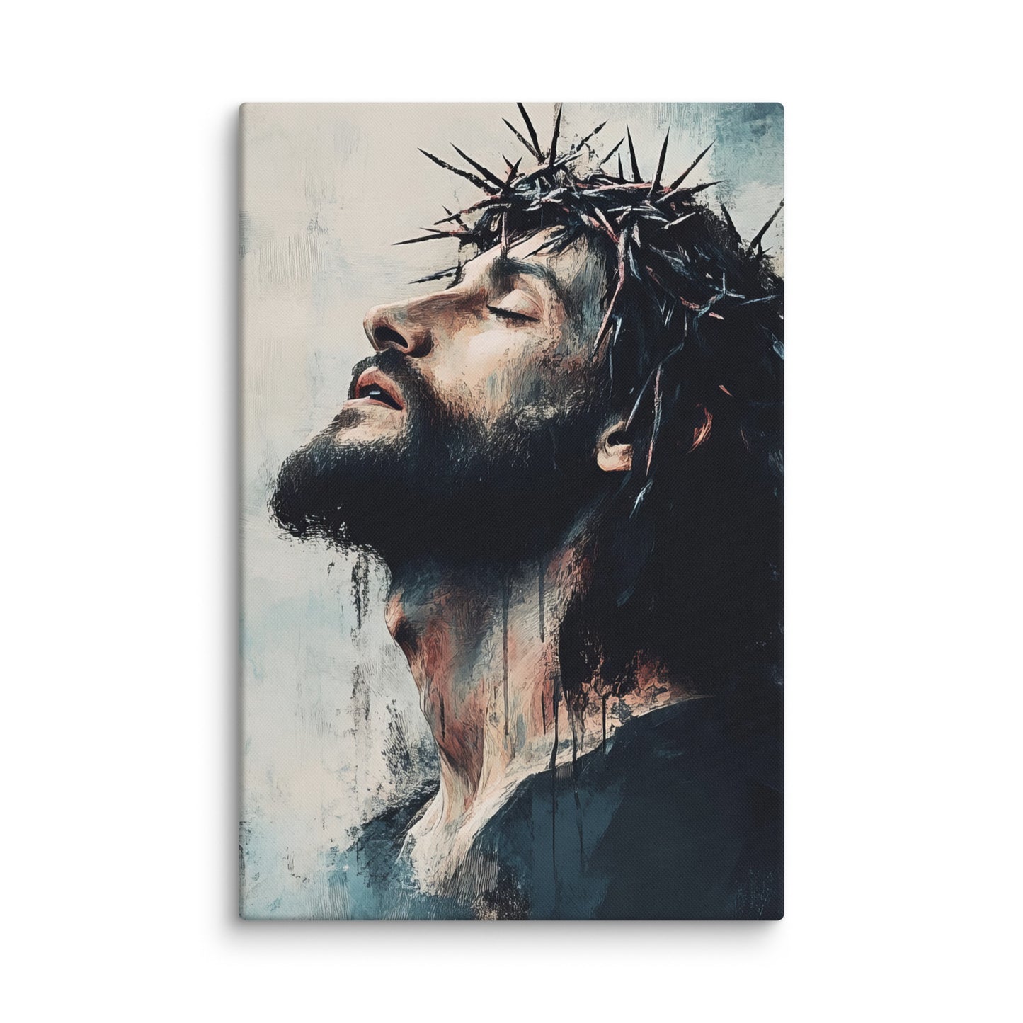Crown of Thorns - Framed Canvas Print