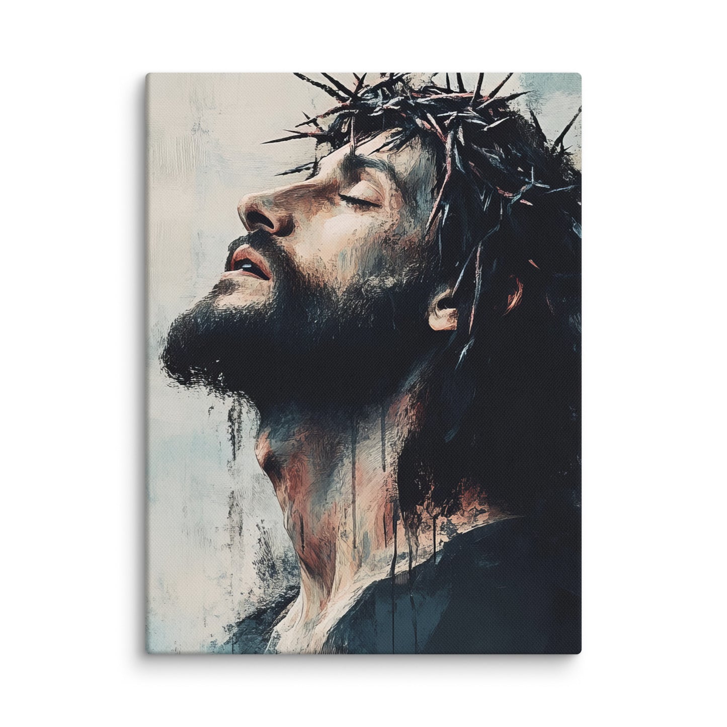 Crown of Thorns - Framed Canvas Print