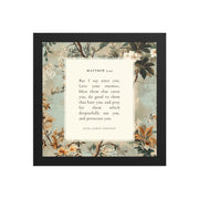 Matthew 5:44 Botanical Background  