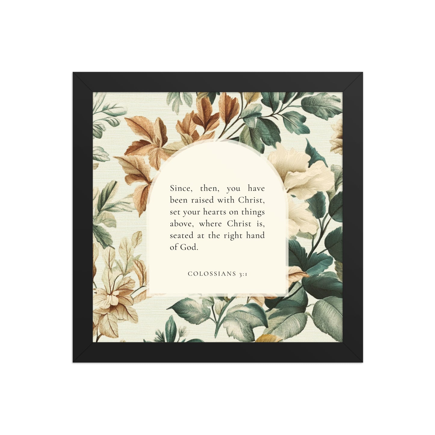 Colossians 3:1 Botanical Background  
