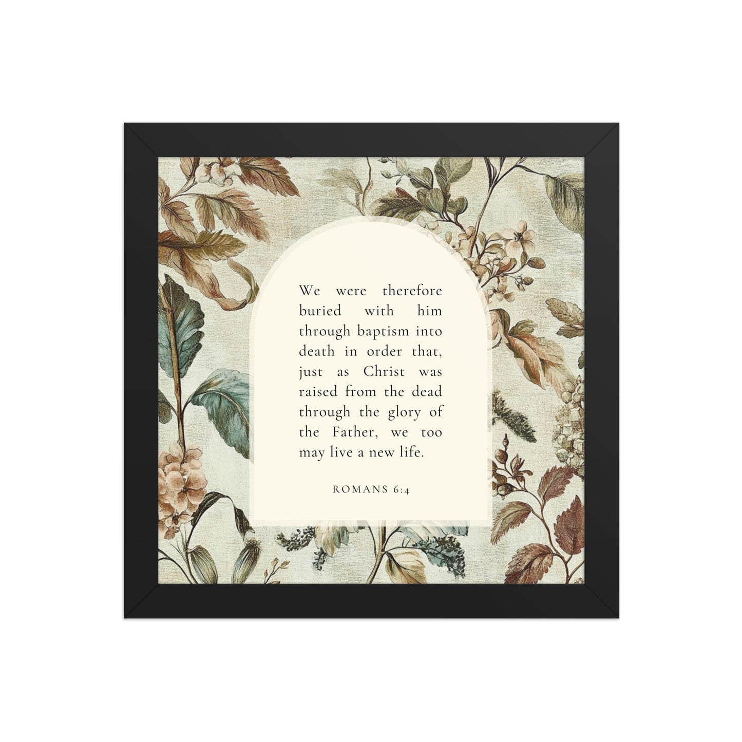 Romans 6:4 Botanical Background  