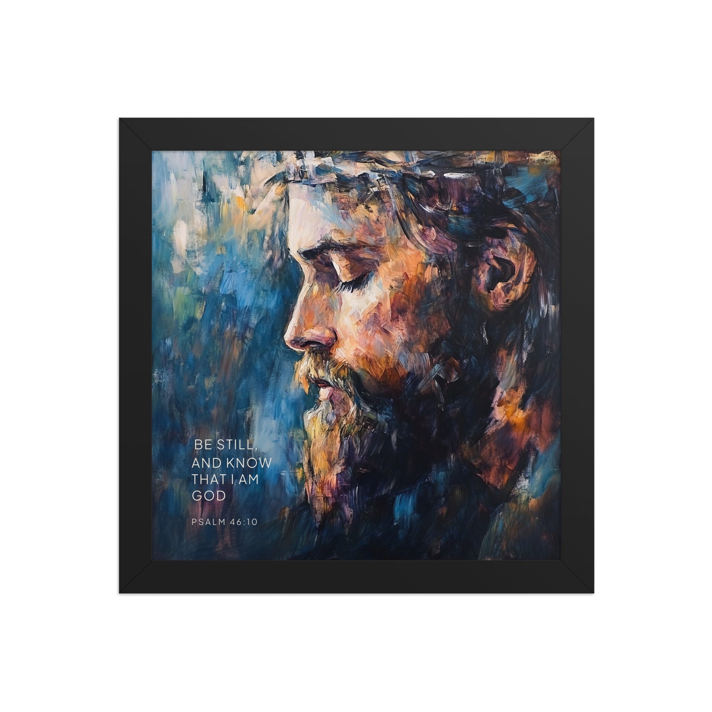 Psalm 46:10 - Know That I Am God - Bible Verse Wall Art    Unframed Matte Paper / 8″×10″-Unframed Matte Paper / 10″×10″-Unframed Matte Paper / 11″×14″-Unframed Matte Paper / 12″×12″-Unframed Matte Paper / 12″×16″-Unframed Matte Paper / 12″×18″-Unframed Matte Paper / 14″×14″-Unframed Matte Paper / 16″×16″-Unframed Matte Paper / 16″×20″-Unframed Matte Paper / 18″×18″ 