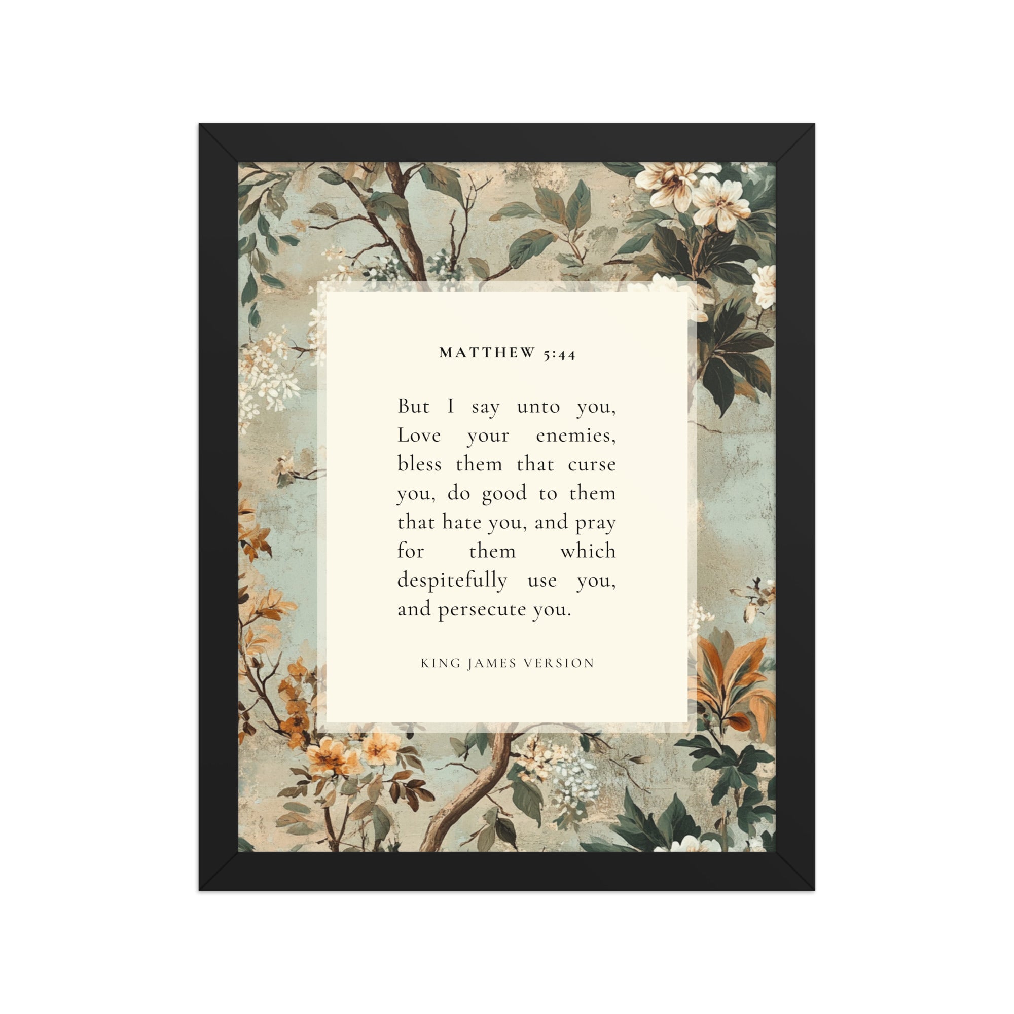 Matthew 5:44 Botanical Background  