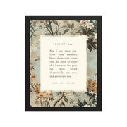 Matthew 5:44 Botanical Background  