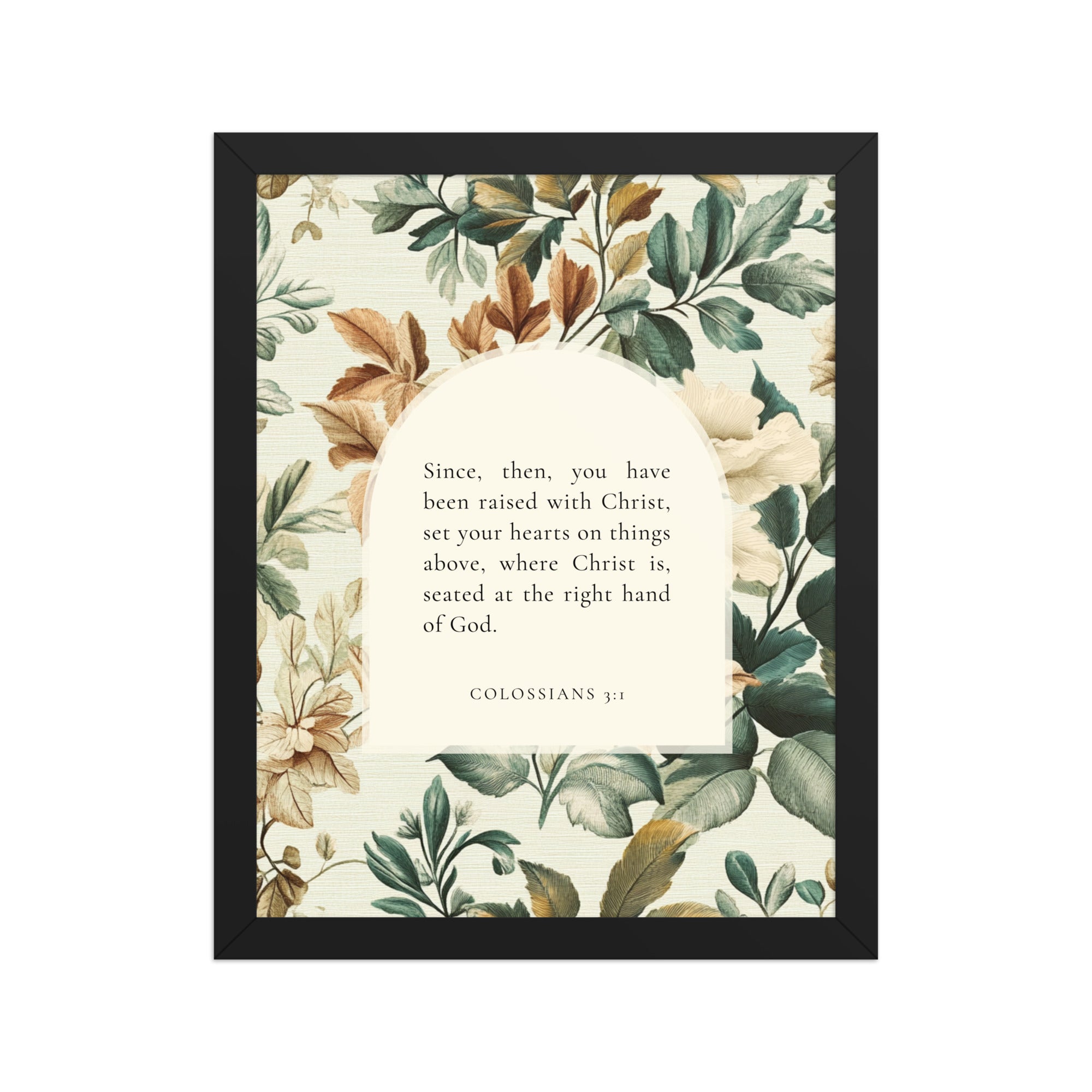 Colossians 3:1 Botanical Background  