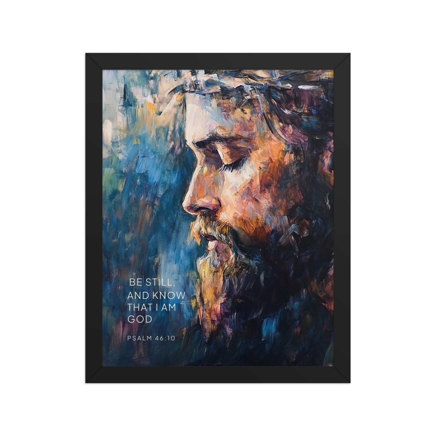 Psalm 46:10 - Know That I Am God - Bible Verse Wall Art    Unframed Matte Paper / 8″×10″-Unframed Matte Paper / 10″×10″-Unframed Matte Paper / 11″×14″-Unframed Matte Paper / 12″×12″-Unframed Matte Paper / 12″×16″-Unframed Matte Paper / 12″×18″-Unframed Matte Paper / 14″×14″-Unframed Matte Paper / 16″×16″-Unframed Matte Paper / 16″×20″-Unframed Matte Paper / 18″×18″ 