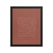 “Abound in Love” – Philippians 1:9–11 KJV Scripture Wall Art