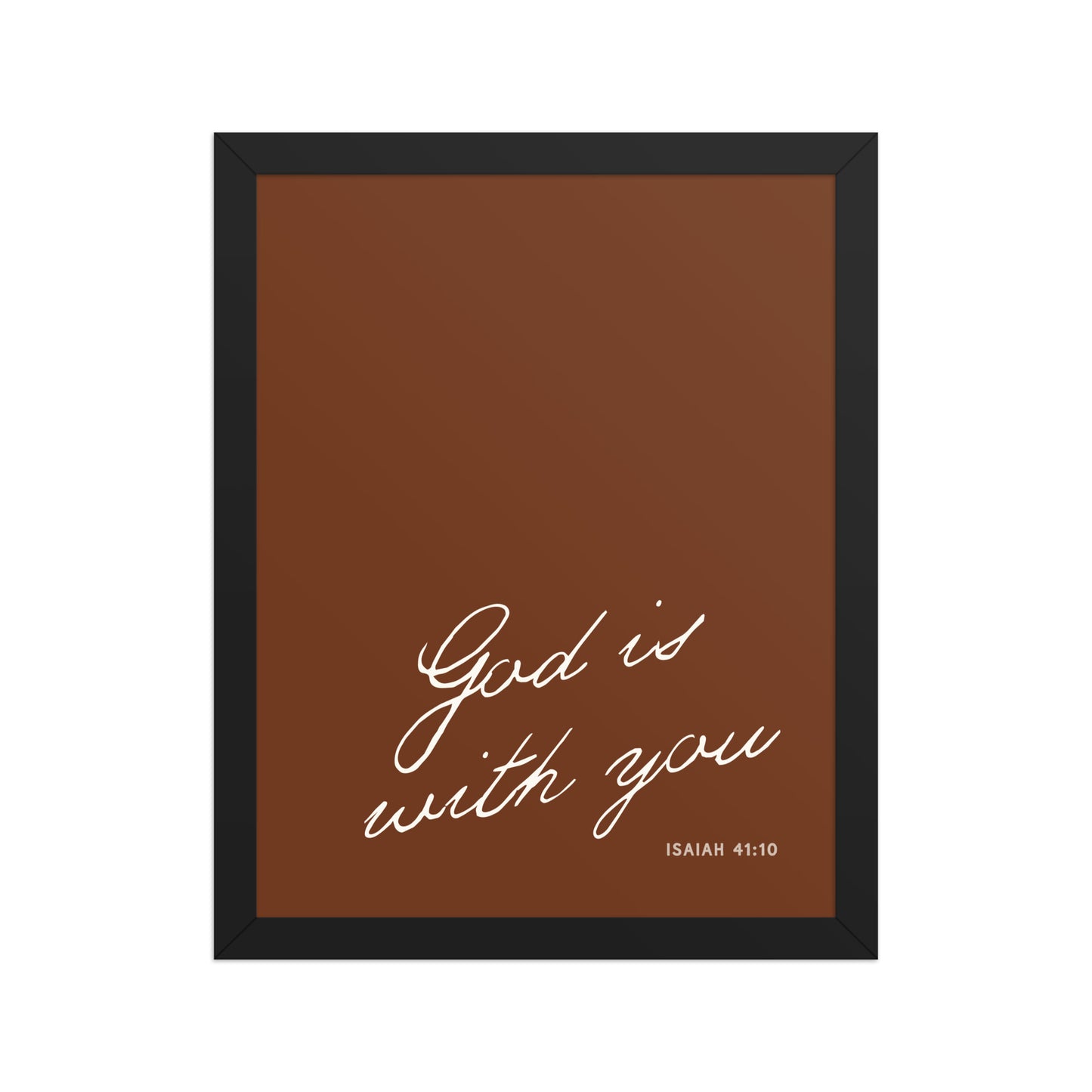 "Do Not Fear" Isaiah 41:10 Art | 3 Color Options