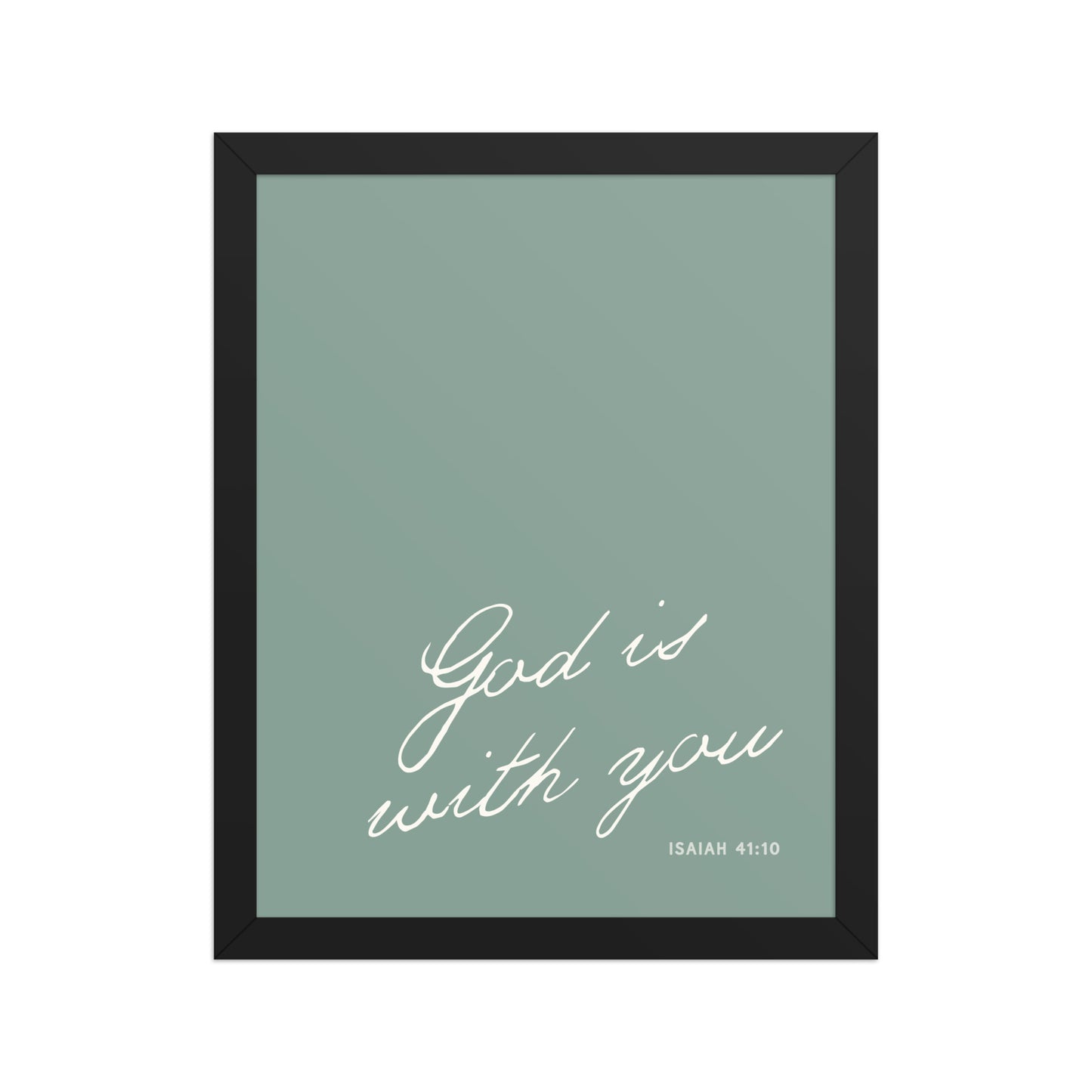 "Do Not Fear" Isaiah 41:10 Art | 3 Color Options