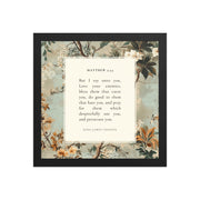 Matthew 5:44 Botanical Background  