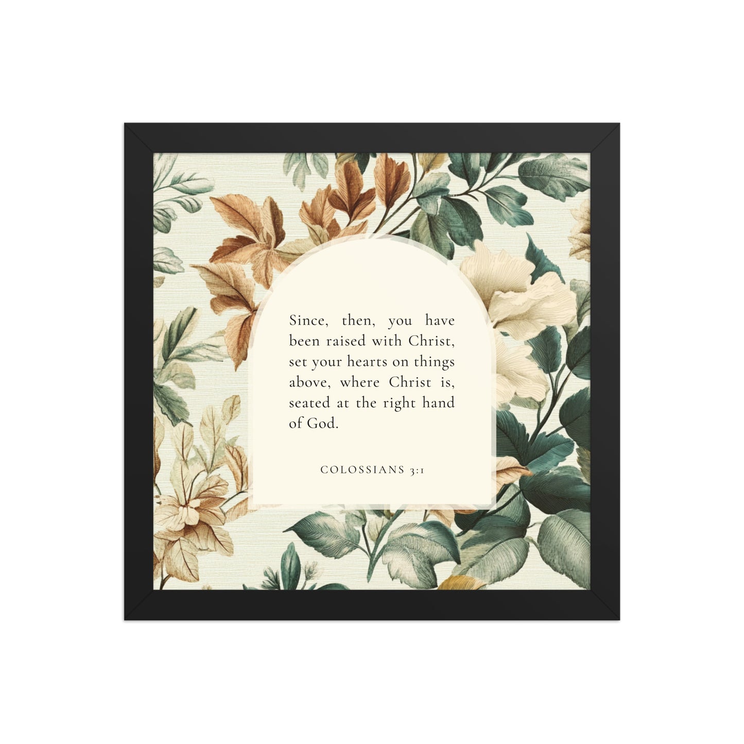 Colossians 3:1 Botanical Background  