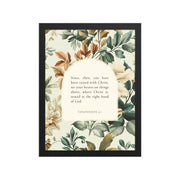 Colossians 3:1 Botanical Background  