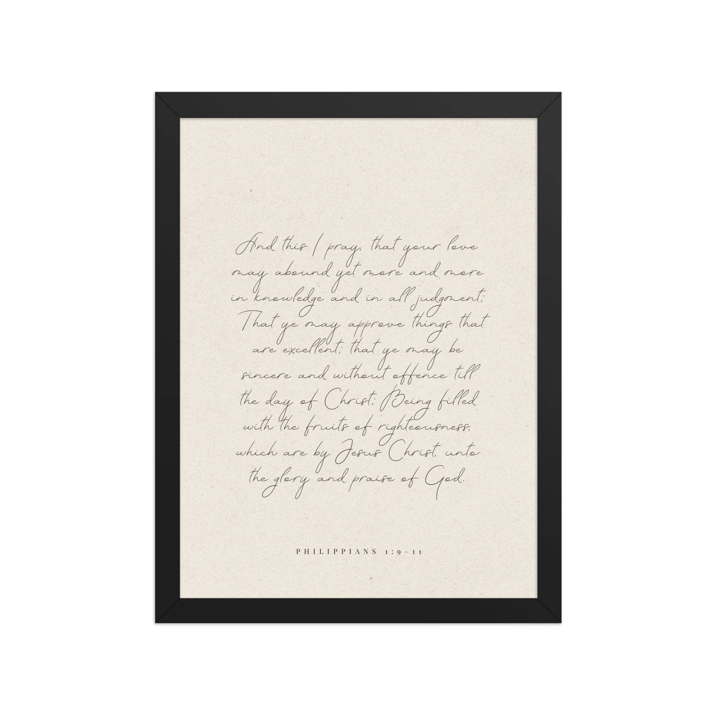 “Abound in Love” – Philippians 1:9–11 KJV Scripture Wall Art    Unframed Matte Paper / 8″×10″ / Eggshell-Unframed Matte Paper / 8″×10″ / Blue Green-Unframed Matte Paper / 8″×10″ / Red Clay-Unframed Matte Paper / 11″×14″ / Eggshell-Unframed Matte Paper / 11″×14″ / Blue Green-Unframed Matte Paper / 11″×14″ / Red Clay-Unframed Matte Paper / 12″×16″ / Eggshell-Unframed Matte Paper / 12″×16″ / Blue Green-Unframed Matte Paper / 12″×16″ / Red Clay-Unframed Matte Paper / 12″×18″ / Eggshell 