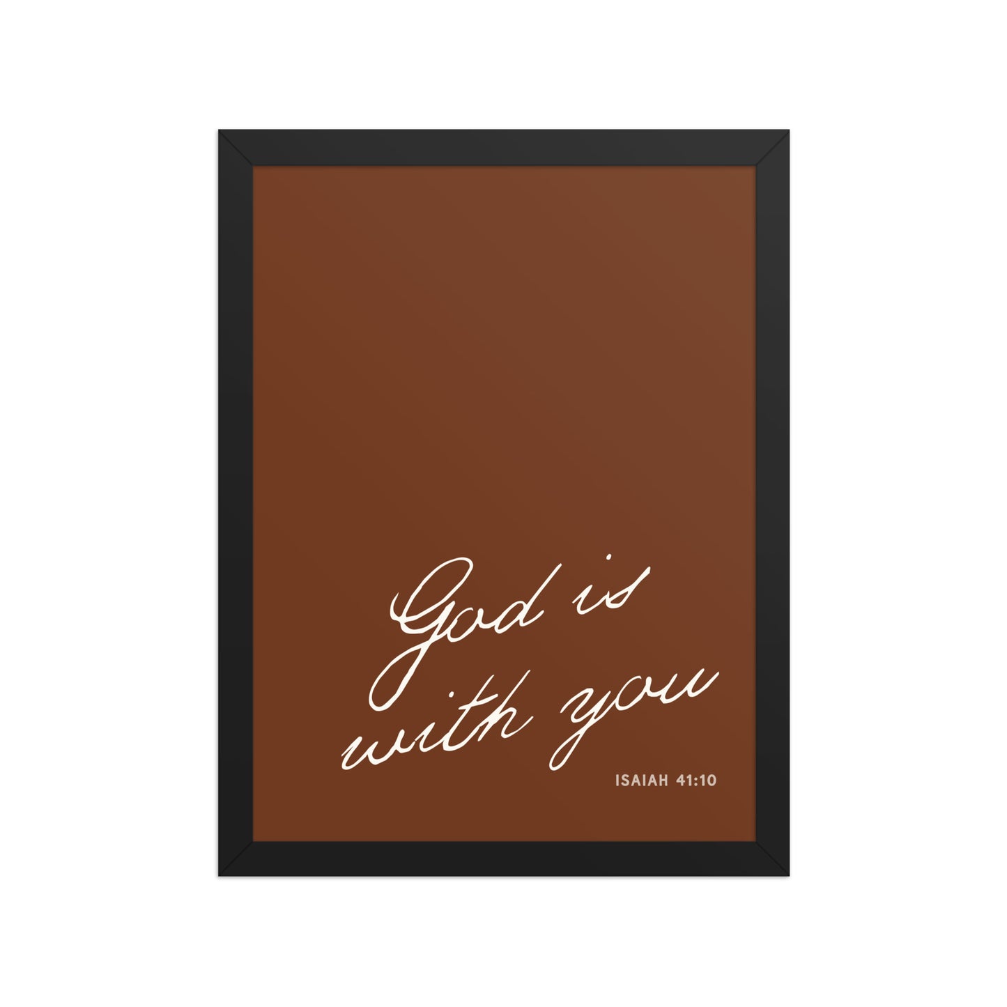 "Do Not Fear" Isaiah 41:10 Art | 3 Color Options