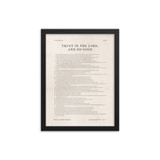 Psalm 37 Entire Chapter On Beige  