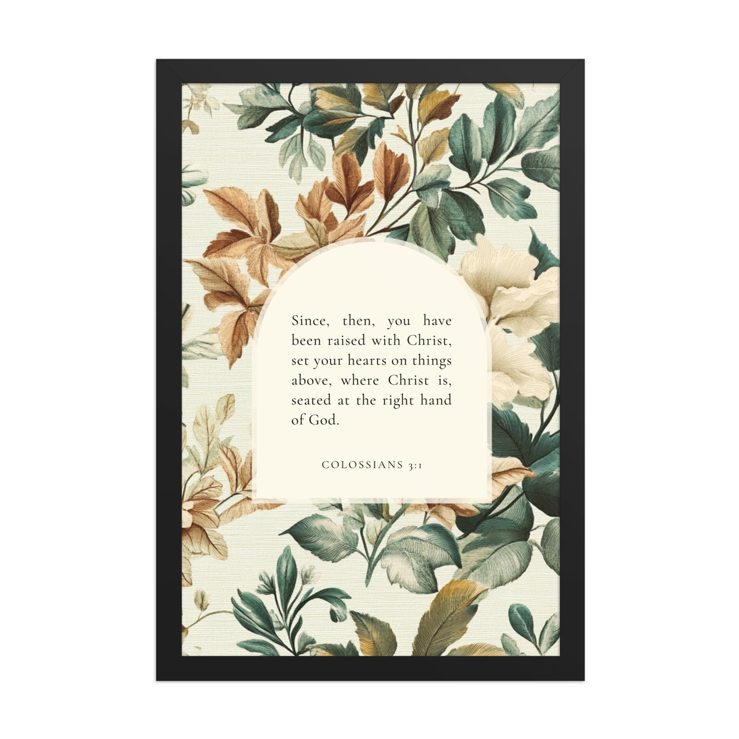 Colossians 3:1 Botanical Background  