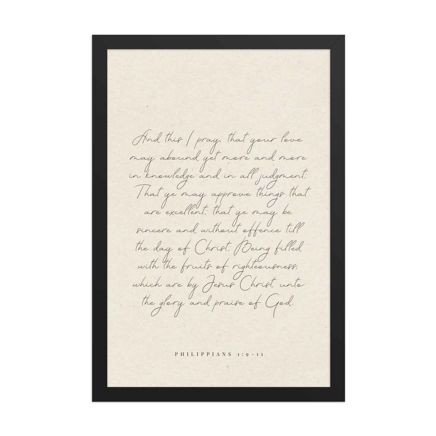 “Abound in Love” – Philippians 1:9–11 KJV Scripture Wall Art    Unframed Matte Paper / 8″×10″ / Eggshell-Unframed Matte Paper / 8″×10″ / Blue Green-Unframed Matte Paper / 8″×10″ / Red Clay-Unframed Matte Paper / 11″×14″ / Eggshell-Unframed Matte Paper / 11″×14″ / Blue Green-Unframed Matte Paper / 11″×14″ / Red Clay-Unframed Matte Paper / 12″×16″ / Eggshell-Unframed Matte Paper / 12″×16″ / Blue Green-Unframed Matte Paper / 12″×16″ / Red Clay-Unframed Matte Paper / 12″×18″ / Eggshell 