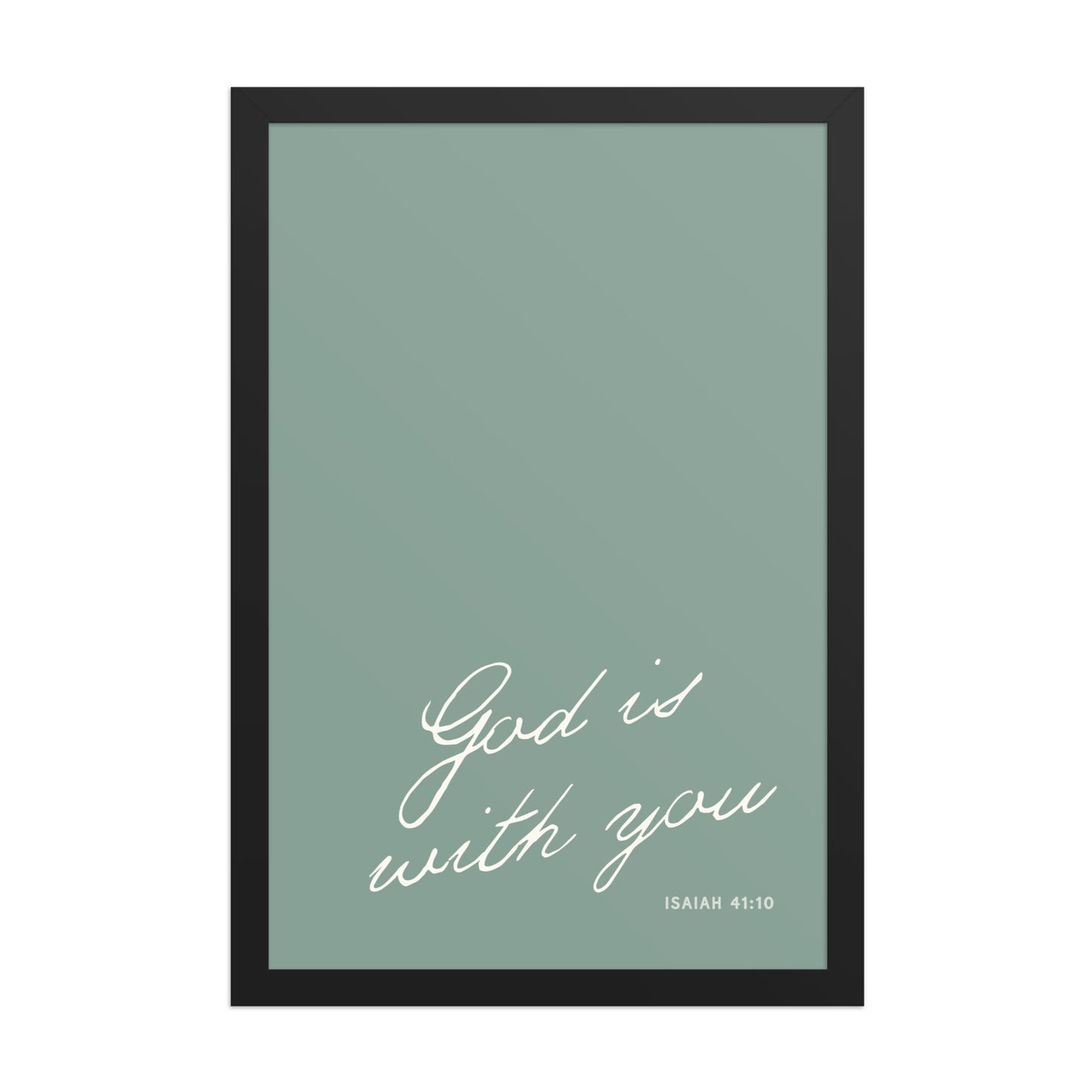 "Do Not Fear" Isaiah 41:10 Art | 3 Color Options