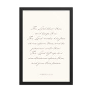 "The Lord Bless You" Numbers 6:24-26 Art | Available in 3 Colors