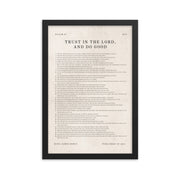 Psalm 37 Entire Chapter On Beige  
