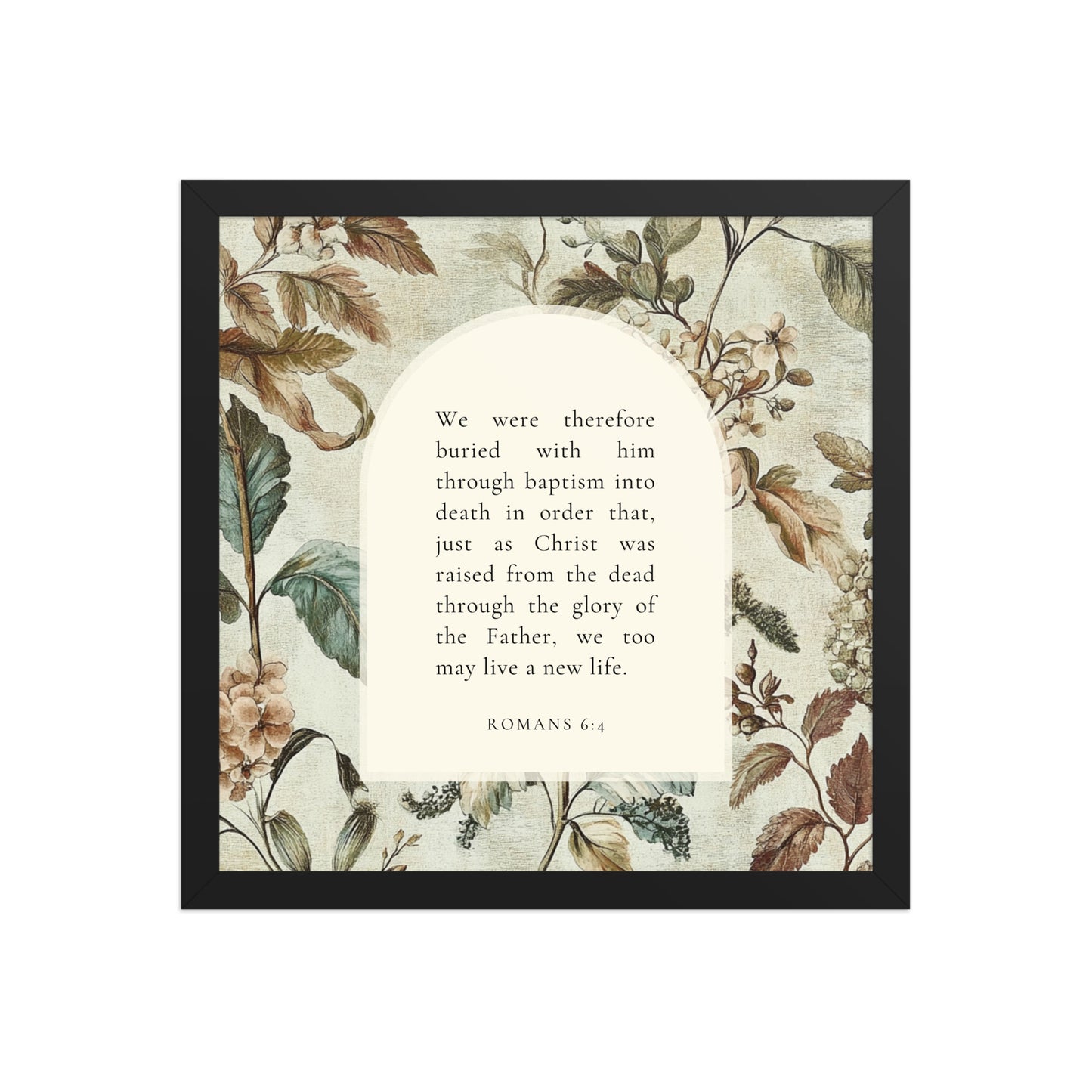 Romans 6:4 Botanical Background  
