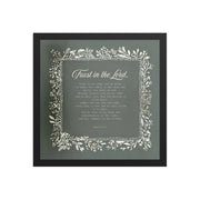 "Commit Your Way" – Psalm 37:3-6 Framed Christian Wall Art    Black / 10″×10″-Black / 12″×12″-Black / 14″×14″-Black / 16″×16″-Black / 18″×18″ 