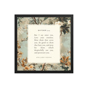 Matthew 5:44 Botanical Background  
