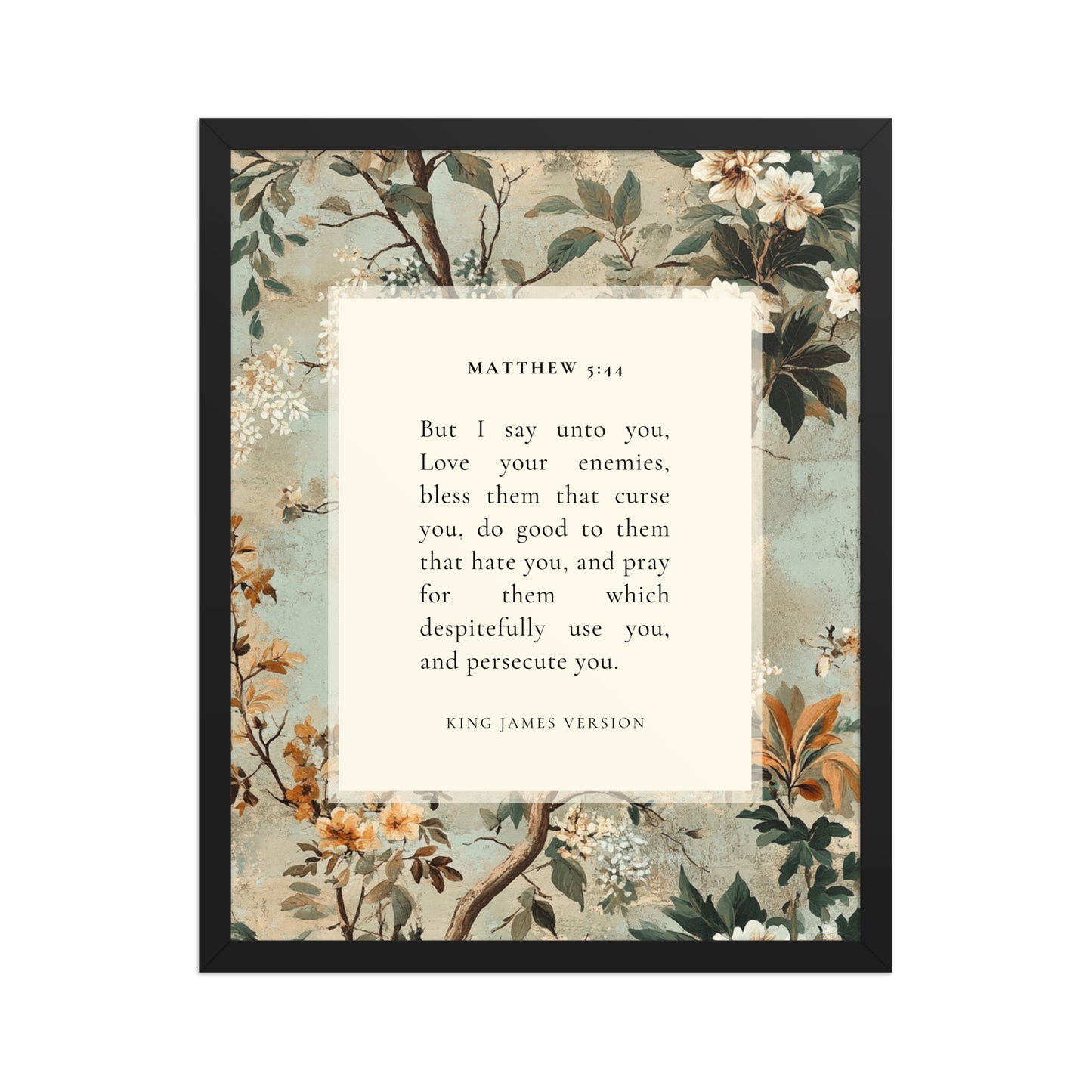 Matthew 5:44 Botanical Background  