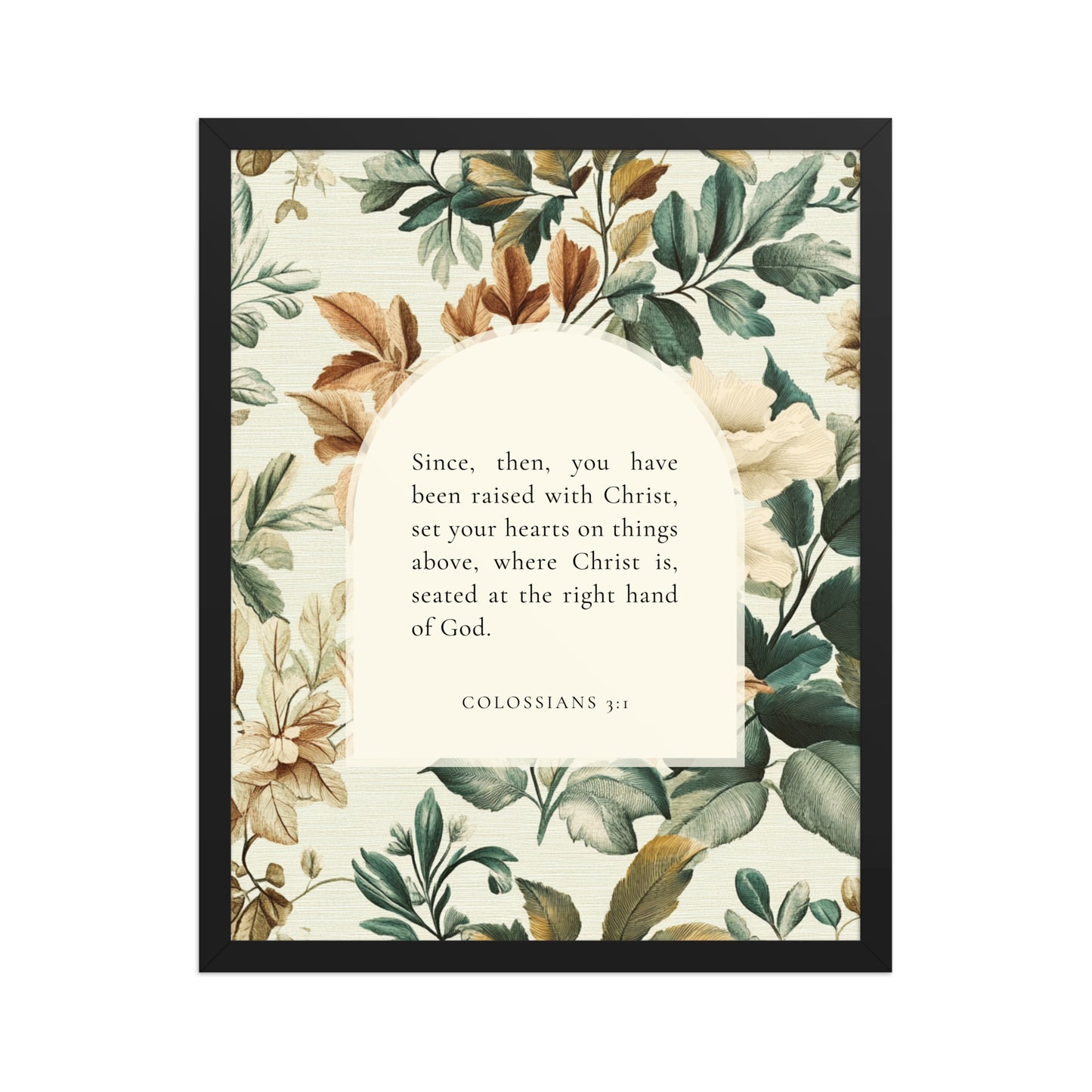 Colossians 3:1 Botanical Background  