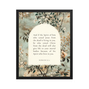 Romans 8:11 Botanical Background  