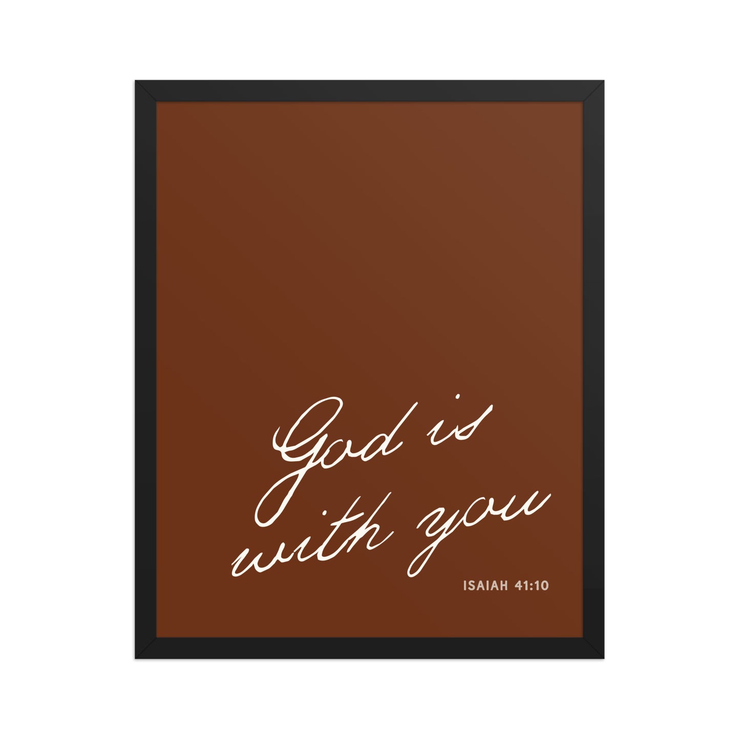 "Do Not Fear" Isaiah 41:10 Art | 3 Color Options