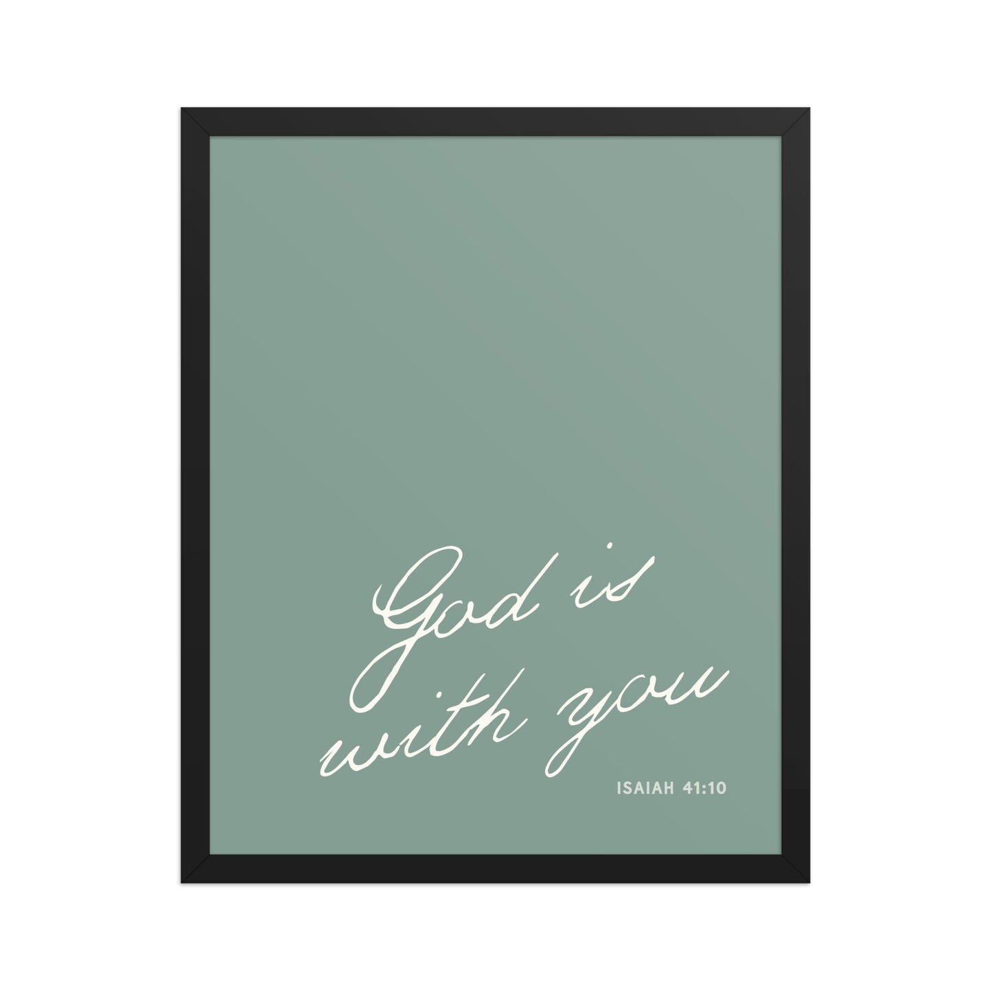 "Do Not Fear" Isaiah 41:10 Art | 3 Color Options